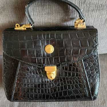 GOLDEN DUCK Leather Collection Black Leather Dual Com… - Gem