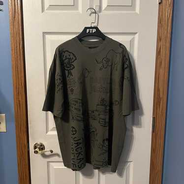 BABYL 「THRONE OF L」TEE XXL DARC SPORT X DRAGON BALL Z BROLY “ABSOLUTE FORM” OVERSIZED