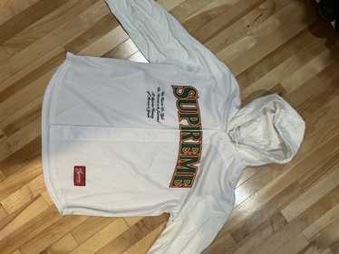 パーカー・フーディ Supreme Mesh Hooded L/S Baseball Jersey WEEK 4 SS 20 Supreme Mesh Hooded L S Baseball Jersey (SS20) - $118