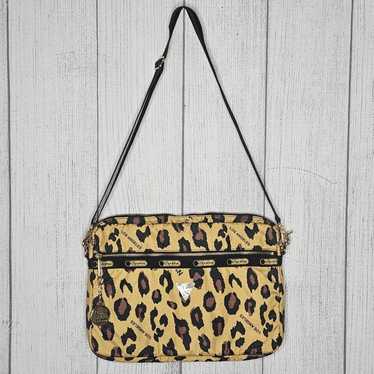★LeSportsac★ Natural Leopard Small Everyday Bag 1010HC19 Neutral Leopard Print Small Bag - LeSportsac
