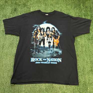 Kiss Rock The Nation 2004 Tour Shirt XL | eBay