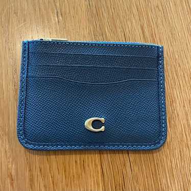 【COACH】チェーンストラップ Zip Card Case/Denim COACH】チェーンストラップ Zip Card Case/Denim (Coach/コイン