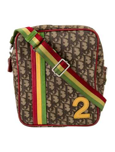 Dior★ Dior Diorissimo Rasta Crossbody Bag Brown Brown dior diorissimo rasta - Gem