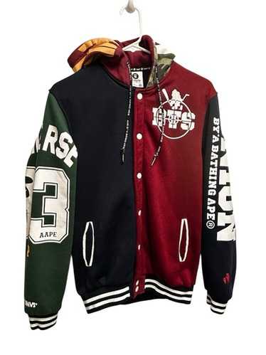 AAPE BY A BATHING APE　スタジャン　XXL Aape bathing ape hooded - Gem