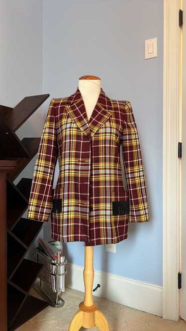 Yves saint laurent vintage plaid blazer - Gem