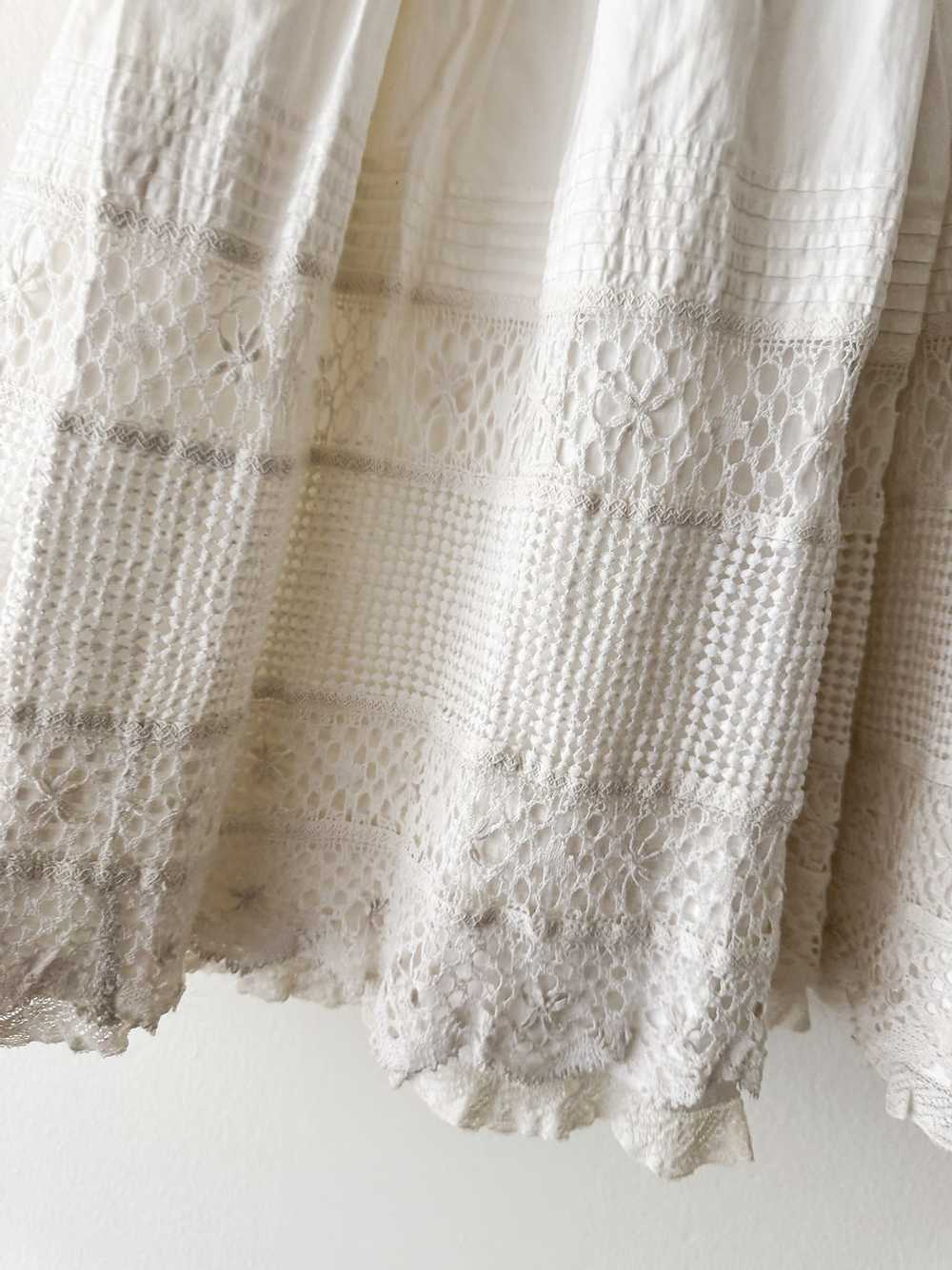 Edwardian Cotton Skirt | 1910s - image 3