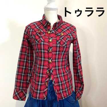 希少80sy2kパワーネット姫ギャルフラワーシャツ✴︎バレエコアフェアリーグランジ チュニックブラウス シャツ【L】フェアリーグランジ バレエコア