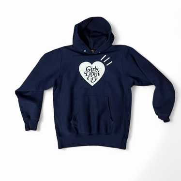 HUMAN MADE ヒューマンメイド COLORBLOCK HOODIE NAVY カラー