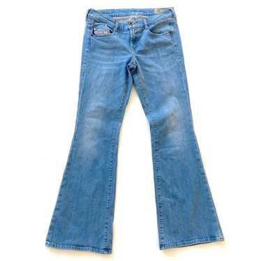 DIESEL>>ディーゼル P-Ebbey ミッドライズ フレア トラウザーズ org.jpg