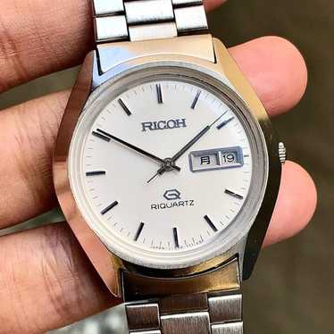 【レア希少】RICOH RIQUARTZ 580517 MENS QUARTZ レア希少】RICOH RIQUARTZ 580517 MENS QUARTZ