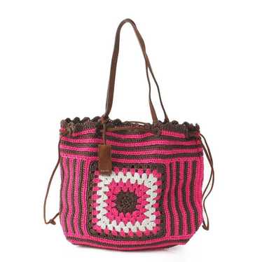 Miu raffia tote miu bag - Gem