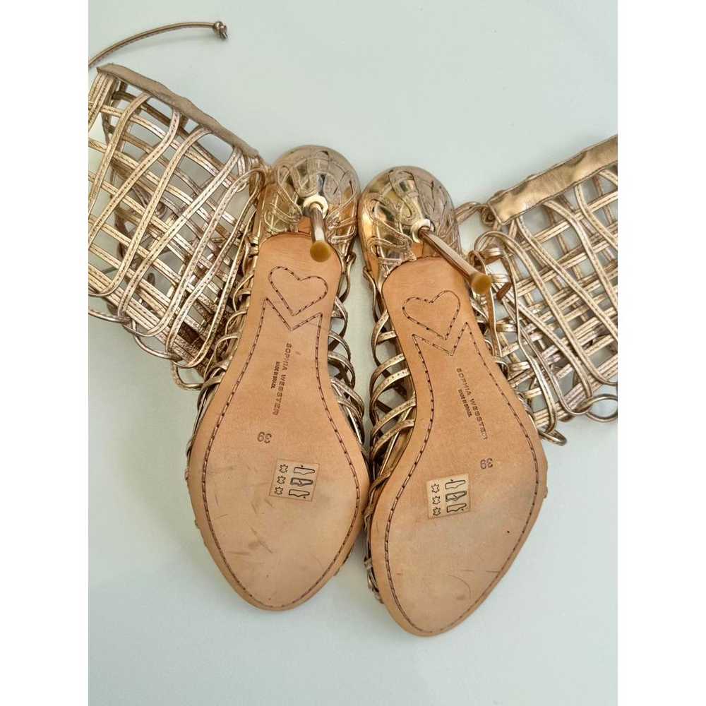 サンダル・ミュール SOPHIA WEBSTER Women Sandals 420821 FAW20052 GOLD Vanessa Sandal | Sophia Webster