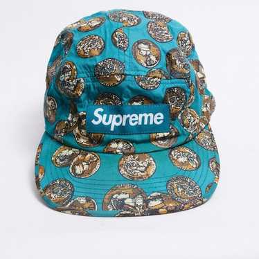 supreme camp cap harristweed ターコイズブルー Supreme Military Camp Cap (SS22) - $48