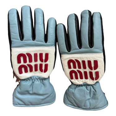 MIU MIU ラムレザー　手袋 MiuMiu(ミュウミュウ) 手袋(レディース) - 海外通販のBUYMA