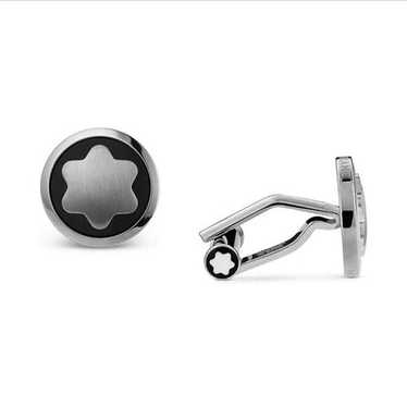 Montblanc cufflinks stainless steel - Gem