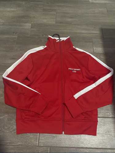 POLO　SPORT　Ralph Lauren　Y2K track　Jacket Y2K Polo Ralph Lauren Track Jacket Men's Medium Navy Red Po