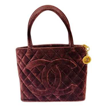 Chanel velvet tote - Gem