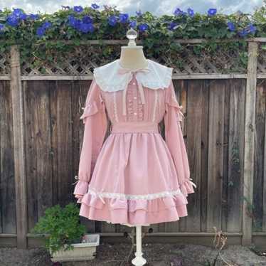 ROBEdeFLEURS romance pearl lace dress ♡ Romantic Pearl Flower Lace Aline Wedding Dress Sample