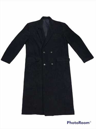 1980’s Y’s yohji yamamoto vintage coat Yohji Yamamoto dark blue oversized sculptural coat — 1980s