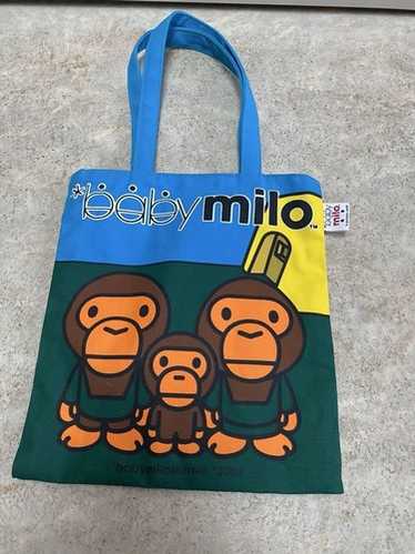 BABY MILO CANVAS TOTE BAG アベイシングエイプ 楽天市場】BABY MILO STORE BABY MILO CANVAS TOTE BAG ア