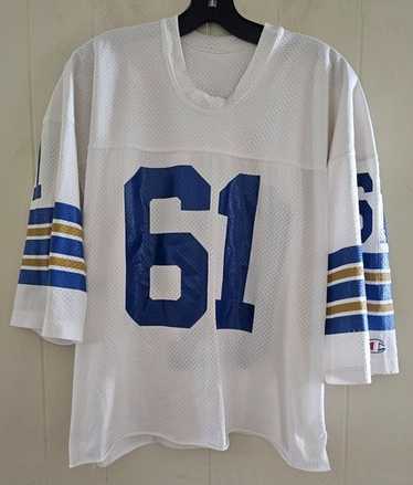 Vtg 70s 80s Champion Mesh Athletic Jersey Shirt High School