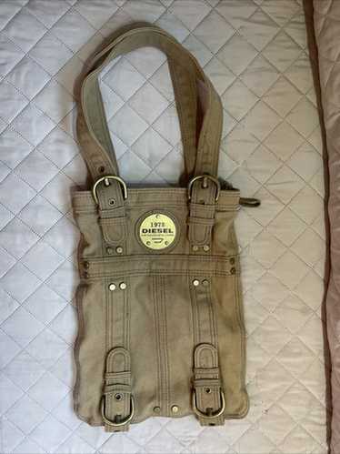 伊達　 DIESEL Archive Military handbag DIESEL Vintage Medieval Leather Shoulder Bag Archive 00s