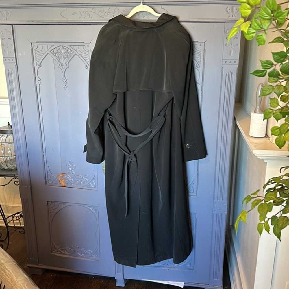 Talbots Blue Trench Coat - image 6