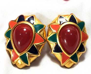 見逃し厳禁！おトクな Vintage! gold Gem - block leslie アクセサリー