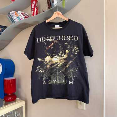 DISTURBED 90s Tシャツ XL Disturbed band 90s Reprint Short sleeve T shirt Men Women