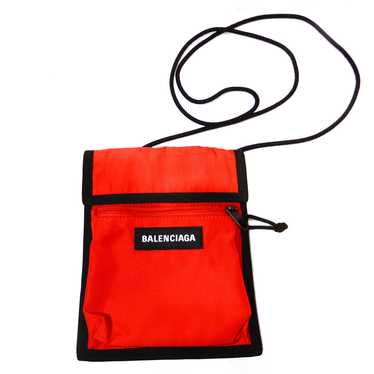 ☆人気☆【BALENCIAGA】☆NYLON EXPLORER POUCH BA.G☆正規品☆ Balenciaga Black Nylon Explorer Pouch Patches Crossbody Bag