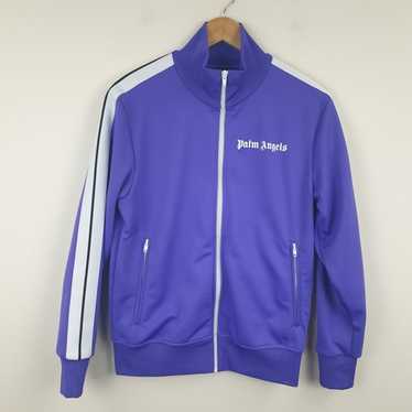 BACK CURVED LOGO TRACK JACKET PURPLE - O in PURPLE - OFF
