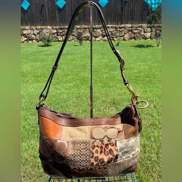 バッグ Coach Multicolor Patchwork Hobo Ltd Rare Coach Multicolor Patchwork Hobo Ltd Rare | eBay
