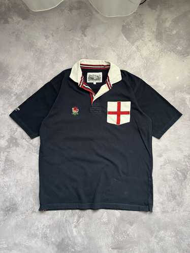 Cotton Traders VTG England 1997 ラガーシャツ（Vintage cotton