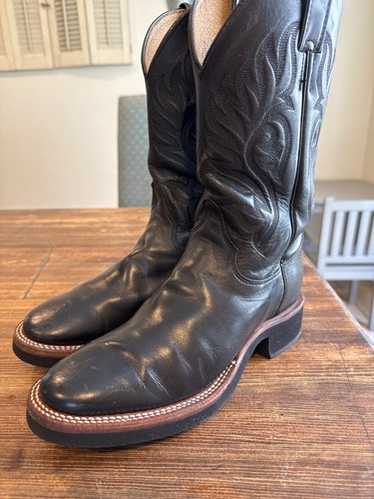 靴 thick crepe sole leather boots 11130318-3614333187697807.jpg