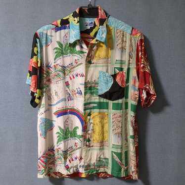 SUN SURF 半袖シャツ M Beamsコラボ SUN SURF 「SUN SURF」 半袖シャツ「BEAMSコラボ」 SMALL
