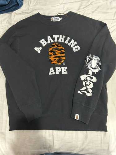 人気話題コラボ！BAPE x Coach Rexy Crewneck Black Coach x bape a - Gem