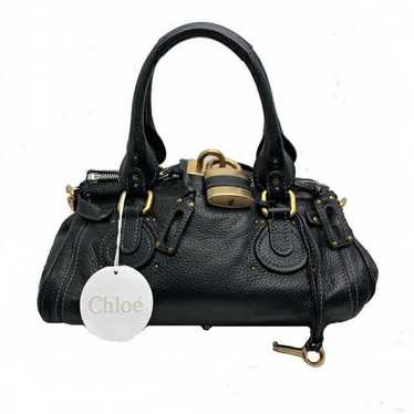 Chloé Paddington Bags black クロエ パディントン Chloé Paddington Bag In Grained Leather | Chloé US