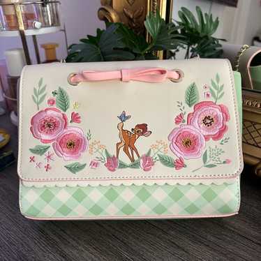 【Loungefly】Disney バンビ＆フレンズ ひまわり クロスボディ Amazon | Loungefly ディズニー バンビ ひまわり クロスボディ