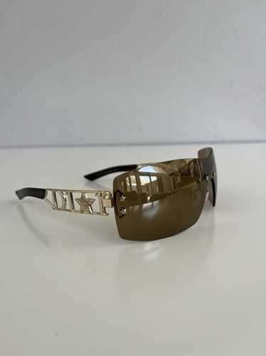 Christian Dior ディオール サングラス Y2K サイバーパンク Christian Dior suglasses y2k half-rim - メルカリ