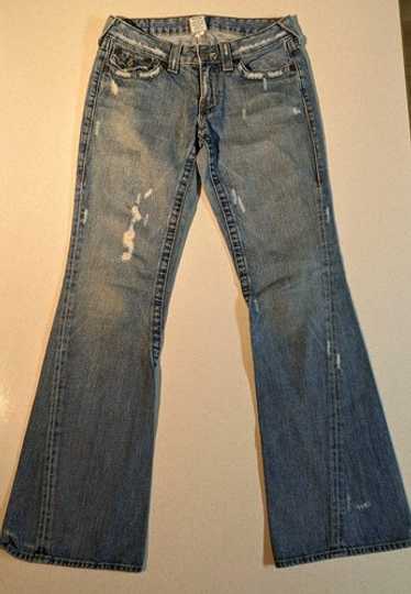 パンツ true religion JOEY flared denim Y2K Vintage Y2K True Religion Joey Low Rise Flared Jeans - Extra