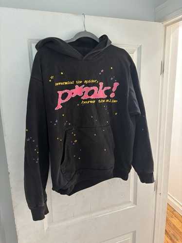 Sp5der p*nk hoodie black - Gem
