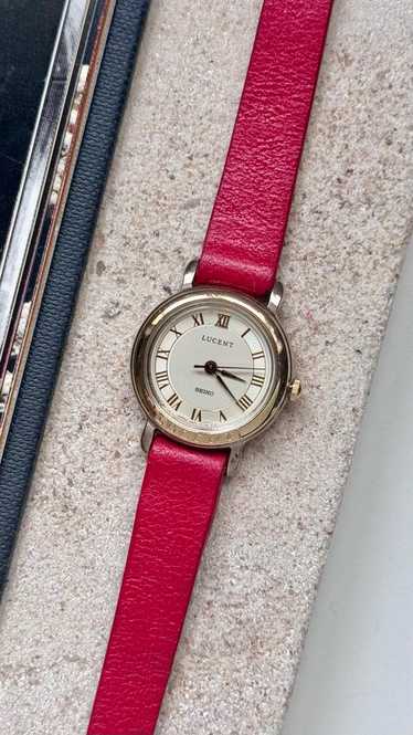 【新品電池】美品 SEIKO LUCENT vintage セイコー　QZ 新品電池】美品 SEIKO LUCENT vintage セイコー QZ - メルカリ