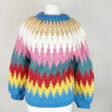 小物 INVERALLAN knit multicolored muffler Inverallan muffler knit wool - Gem