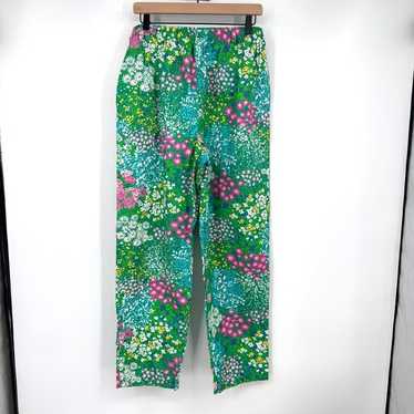 80s vintage floral pants - Gem