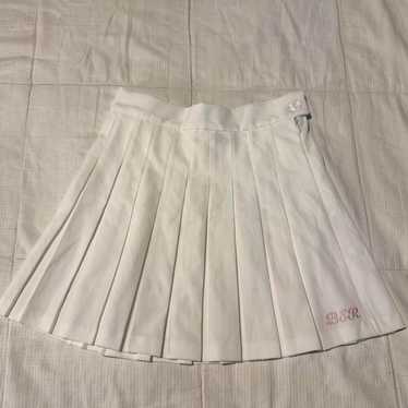 Edikted Women's Skirt - White - XS – White pleate… - image 1