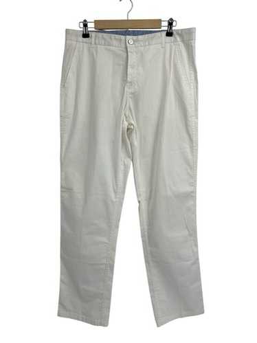 Vilebrequin White Straight Leg Cotton Chino Pants… - image 1