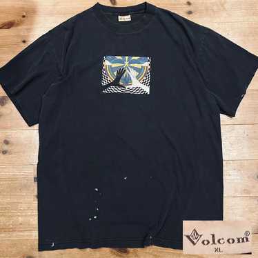 90s VOLCOM ボルコム アートTシャツ L相当 USA 90s VOLCOM ボルコム アートTシャツ L相当 USA Vtg 90's VOLCOM