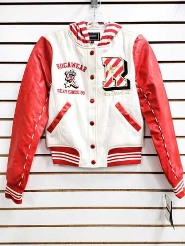 90s varsity jacket rocawear - Gem