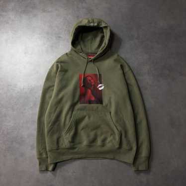 トップス Supreme Kate Moss Hooded Sweatshirt M Supreme Kate Moss Hooded Sweatshirt Cardinal Men's - FW24 - US