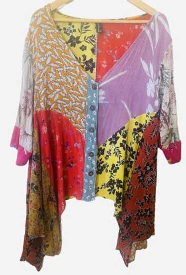 🩷Sacred Threads Light weight Patchwork boho long… - image 1
